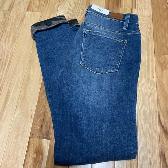 Judy Blue Skinny Jeans Distressed Blue - Picture 6 of 7